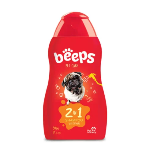 Beeps 2en1 shampoo + acondicionador x502ml