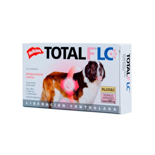 Total FLC x perros grandes hasta 60kg x3tabletas